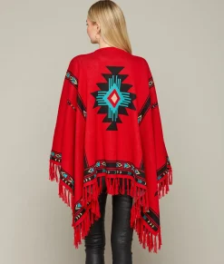 Women Lucchese Outerwear|Capes*Alpaca Fleece Cape
