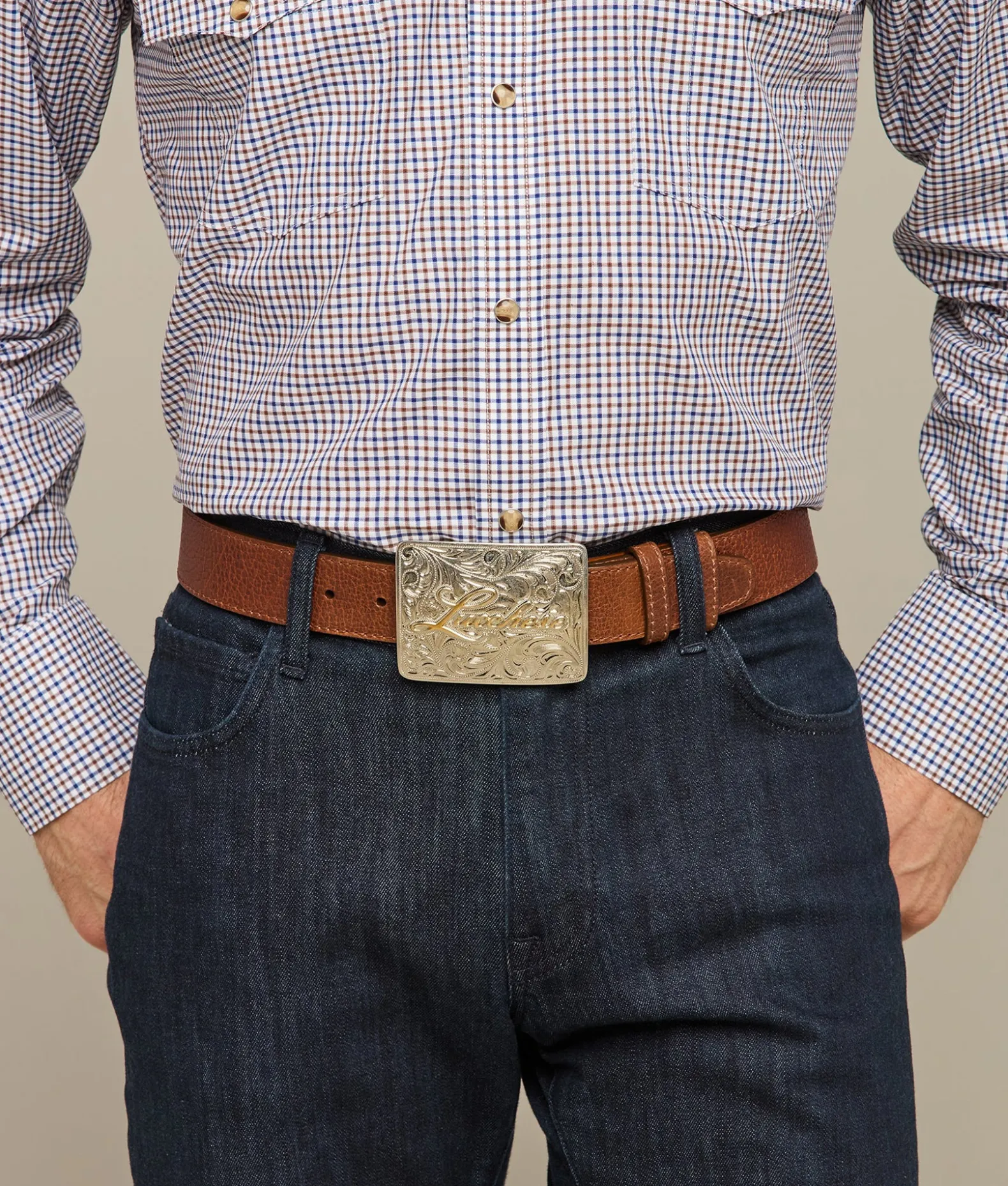 Lucchese Belts & Belt Accessories*Bison Memento Belt