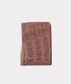 Women Lucchese Small Leather Goods|Small Leather Goods*Caiman Bifold Card Case