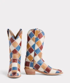 Women/BOY Lucchese Cowboy*Calico
