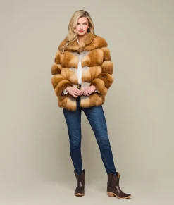 Women Lucchese Furs|Outerwear*Canadian Red Fox Jacket