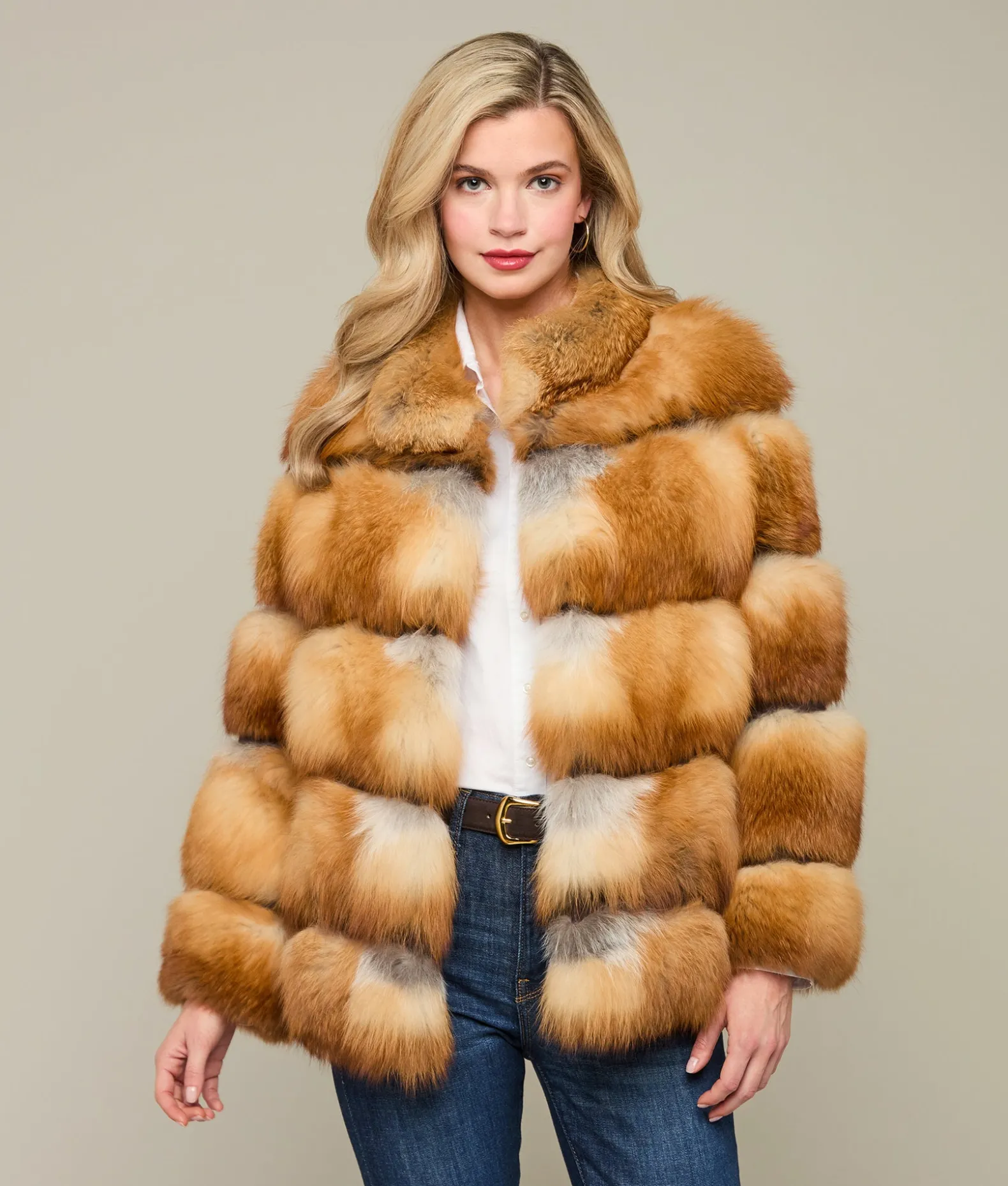 Women Lucchese Furs|Outerwear*Canadian Red Fox Jacket