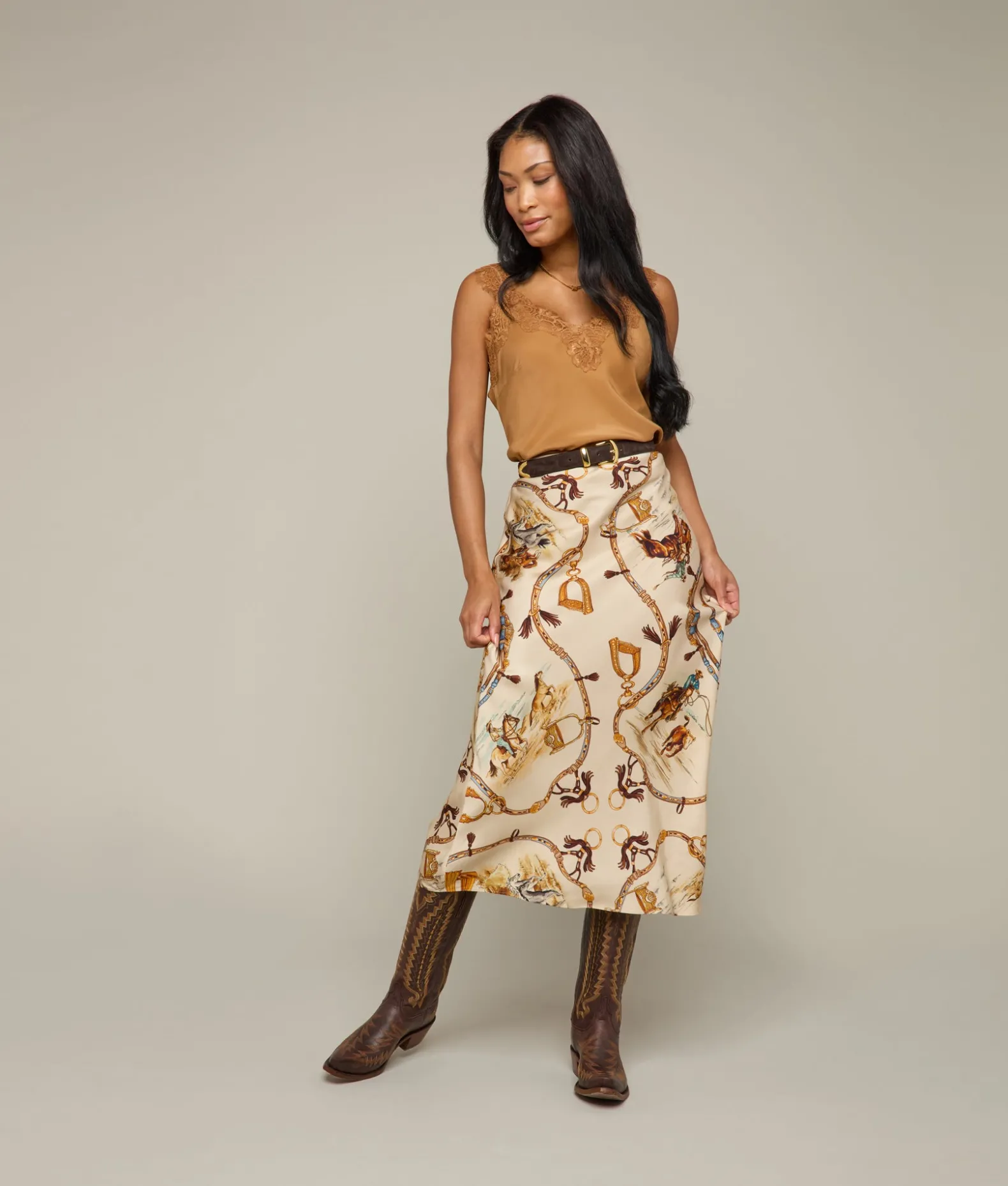 Women Lucchese Bottoms*Carolina Skirt