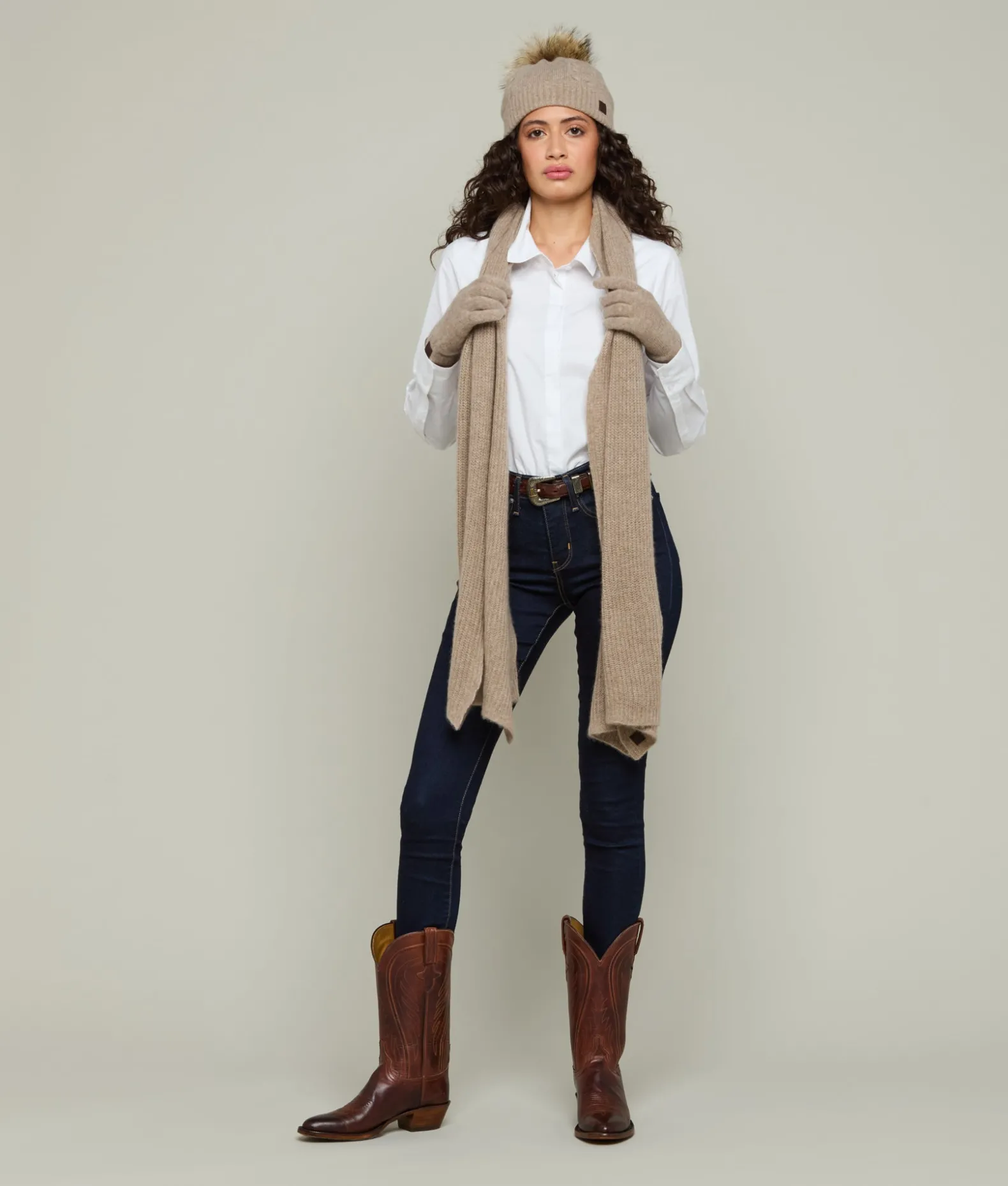 Women Lucchese Scarves*Cashmere Scarf