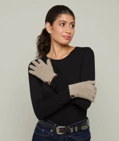 Women Lucchese Gloves*Cashmere Tech Gloves