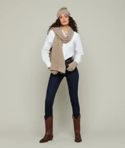 Women Lucchese Gloves*Cashmere Tech Gloves