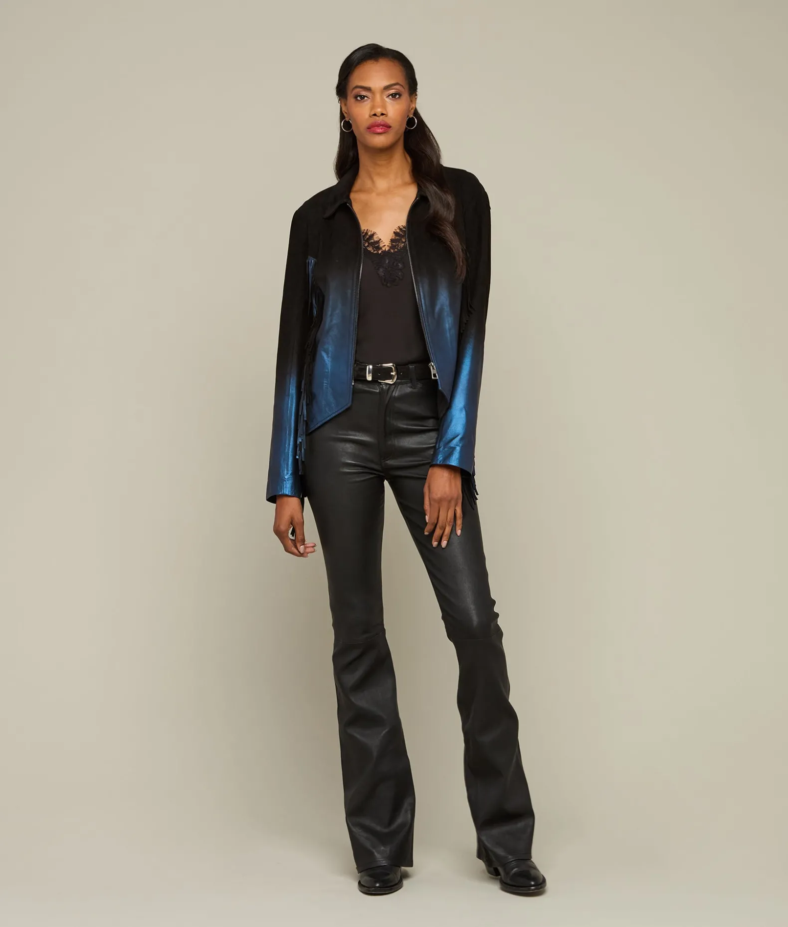 Women Lucchese Tops*Claire Coco Bias Cami