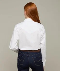 Women Lucchese Tops*Classic Poplin Shirt