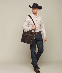 Lucchese Travel*Cosimo Briefcase