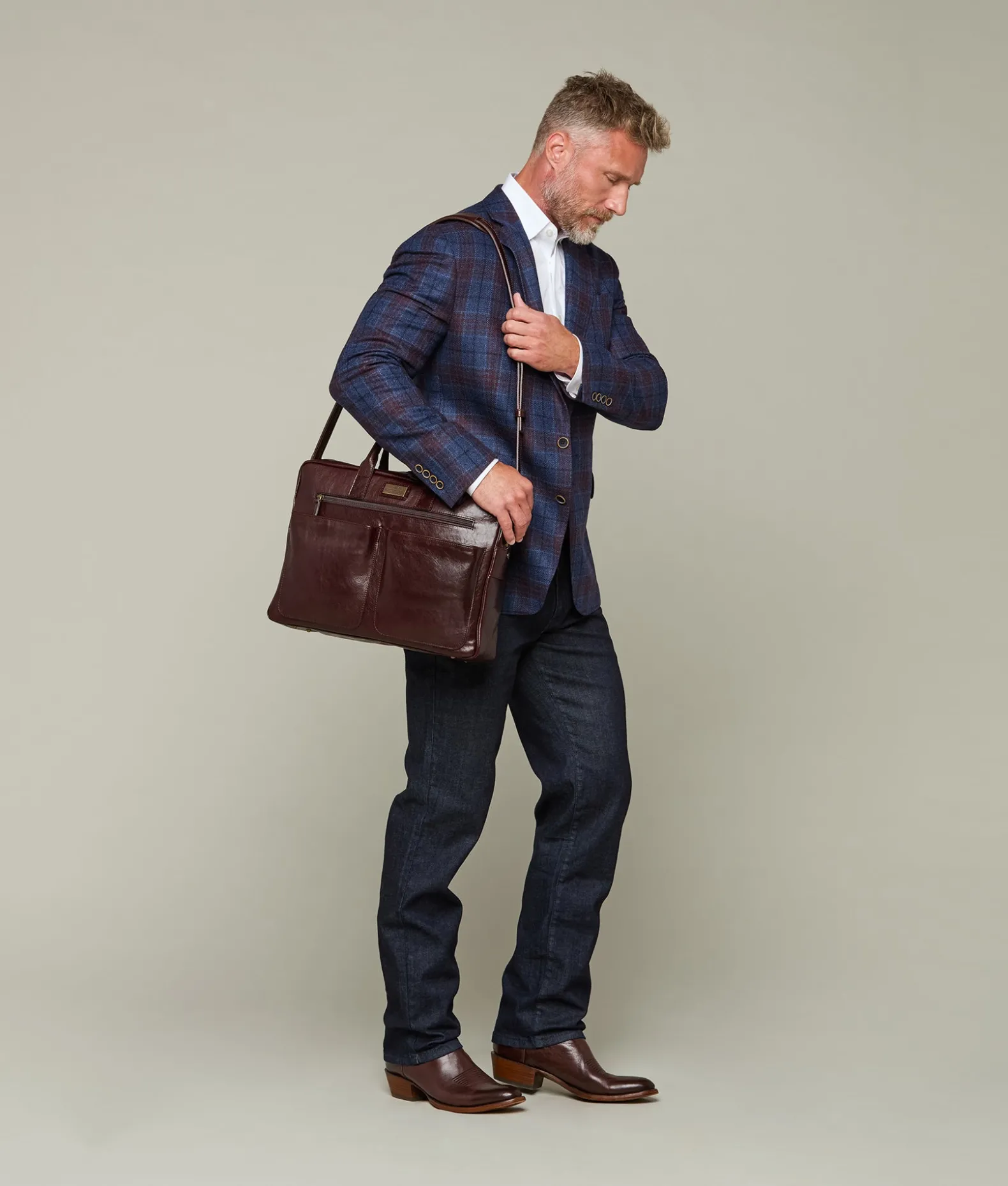 Lucchese Travel*Cosimo Briefcase