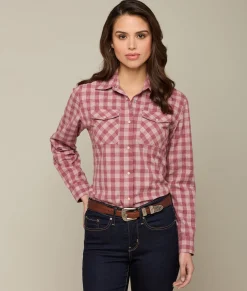 Women Lucchese Tops*Creede Flannel