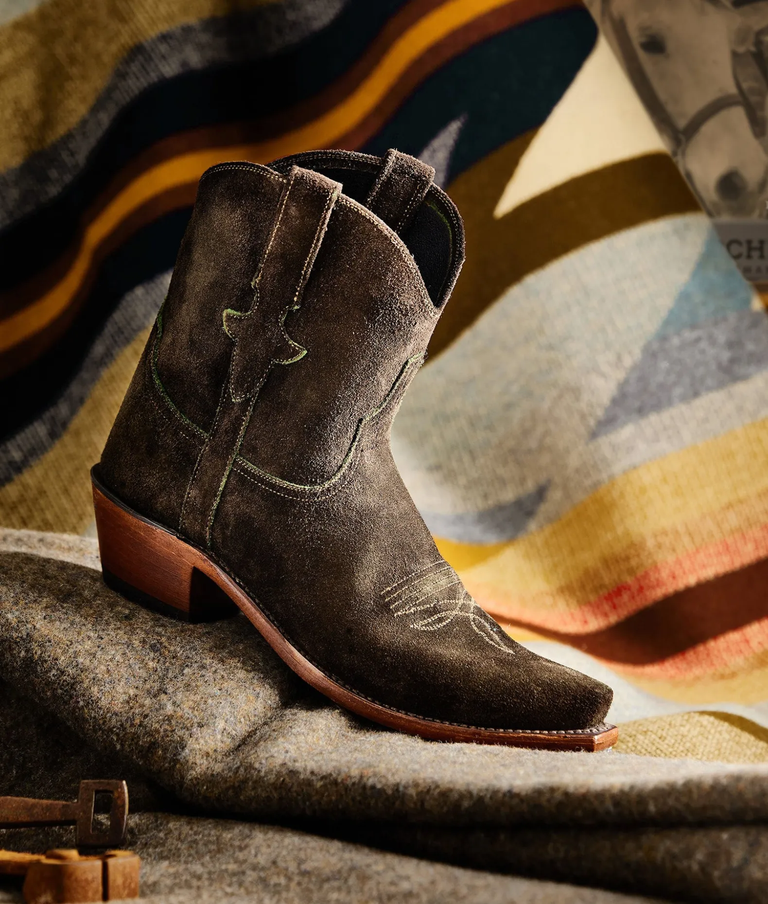 Women/BOY Lucchese Booties|Cowboy*Elena
