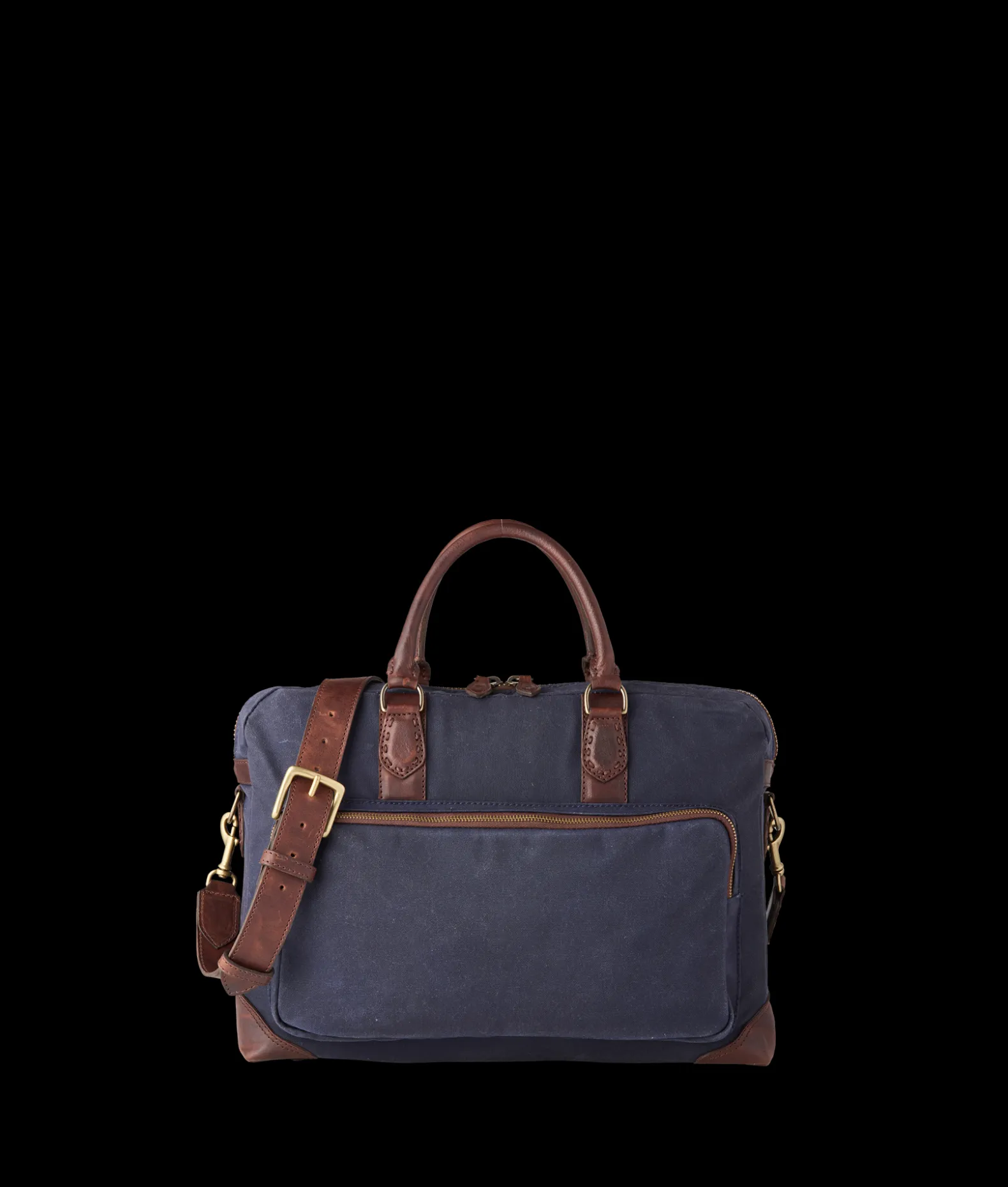 Lucchese Travel*Everyday Waxed Canvas Briefcase