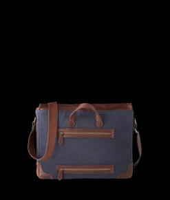 Lucchese Travel*Everyday Waxed Canvas Messenger Bag