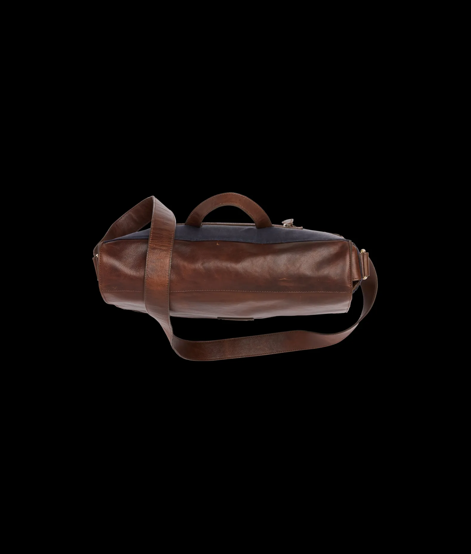 Lucchese Travel*Everyday Waxed Canvas Messenger Bag