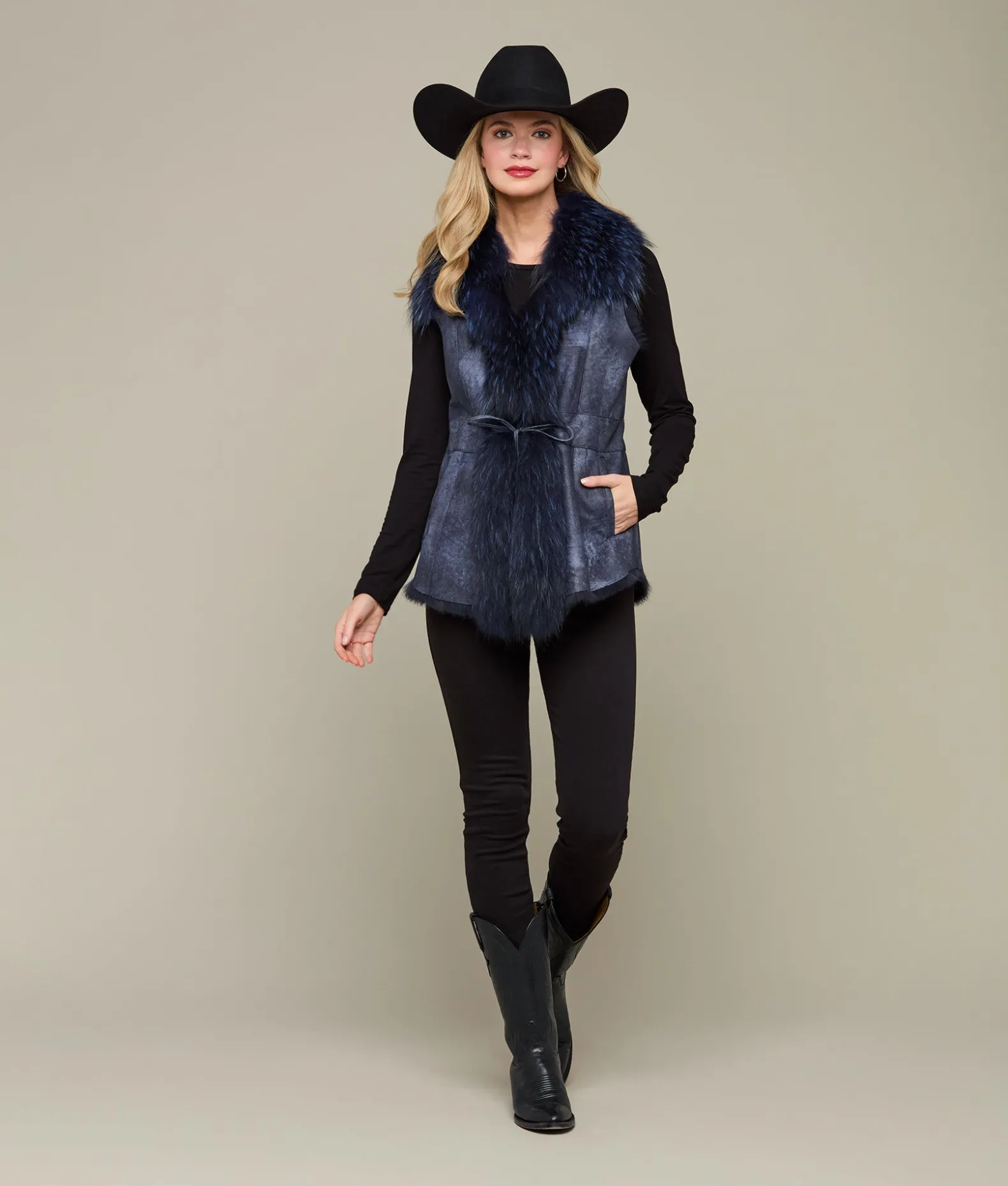 Women Lucchese Furs|Outerwear*Fox Fur Vest