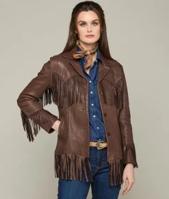 Women Lucchese Outerwear*Fringe Jacket