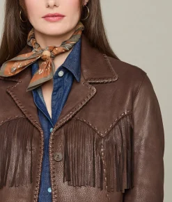 Women Lucchese Outerwear*Fringe Jacket