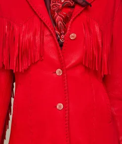 Women Lucchese Outerwear*Fringe Jacket