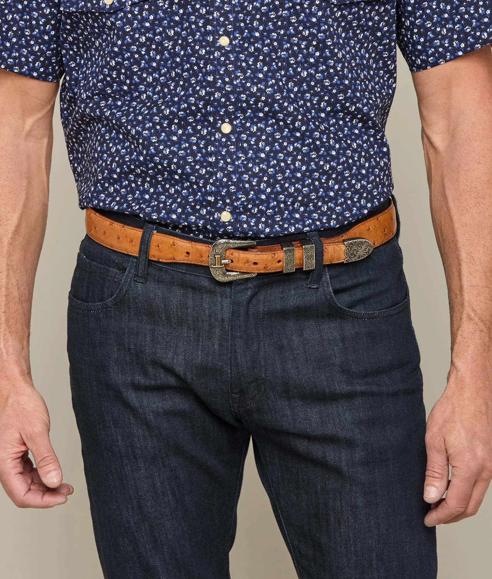 Women Lucchese Belts|Belts & Belt Accessories*Full Quill Ostrich Tapered