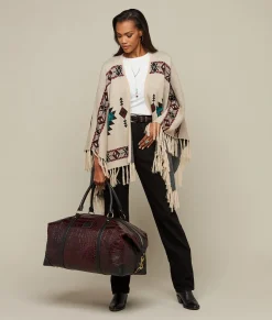 Women Lucchese Travel|Travel*Giant Gator Duffle - Large