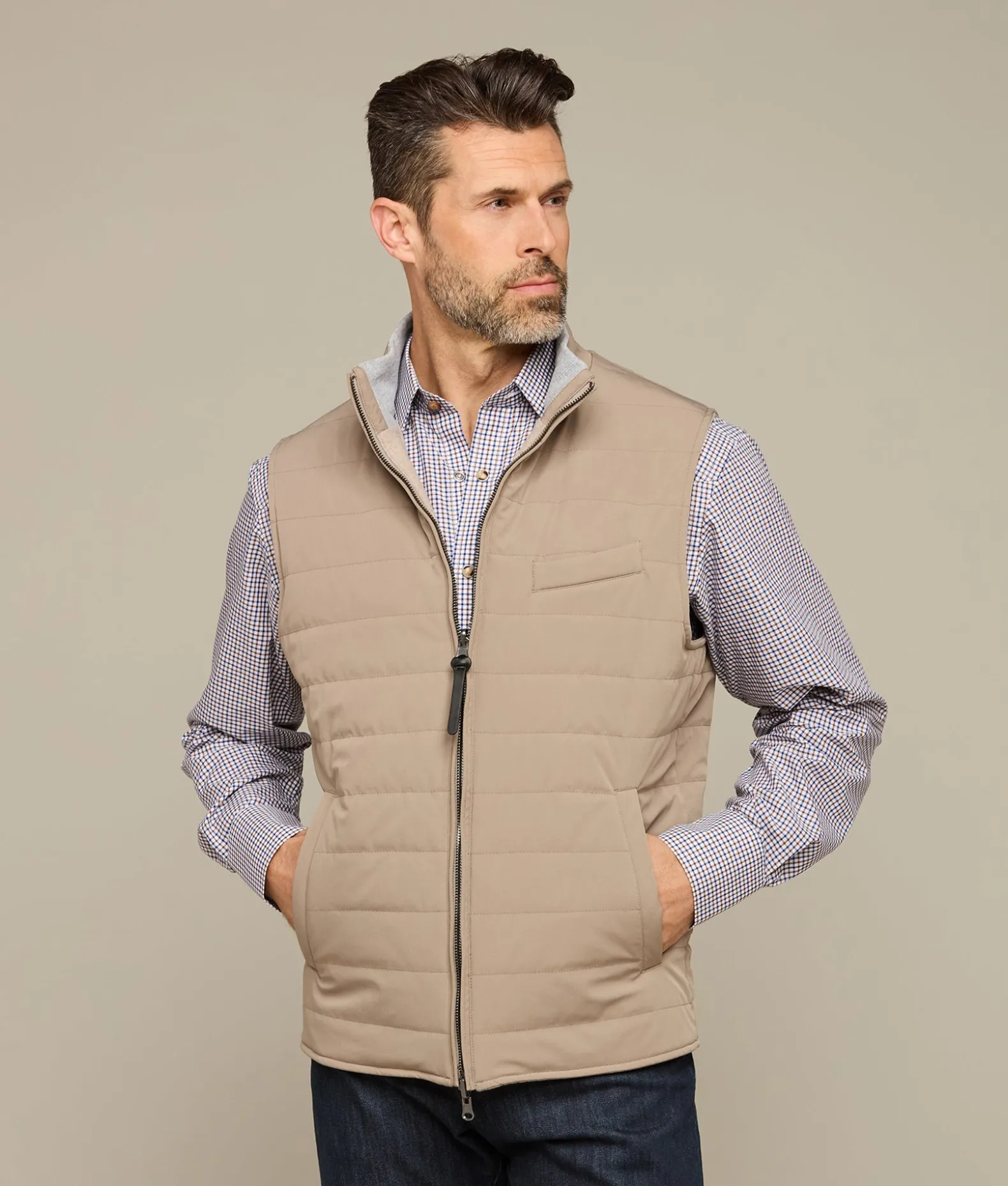 Lucchese Outerwear*Gilroy Reversible Vest