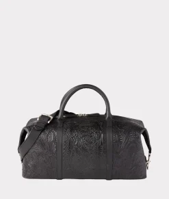 Women Lucchese Travel|Travel*Hand-Tooled Duffle
