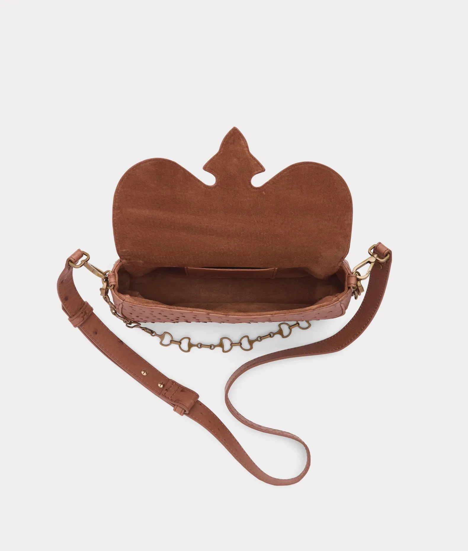 Women Lucchese Handbags*Joni Exotic Baguette