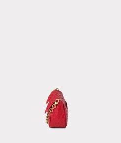 Women Lucchese Handbags*Joni Exotic Baguette