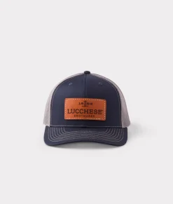 Women Lucchese Headwear|Headwear*Leather Patch Cap