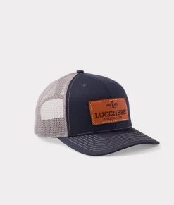 Women Lucchese Headwear|Headwear*Leather Patch Cap