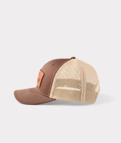 Women Lucchese Headwear|Headwear*Leather Patch Cap
