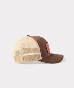 Women Lucchese Headwear|Headwear*Leather Patch Cap