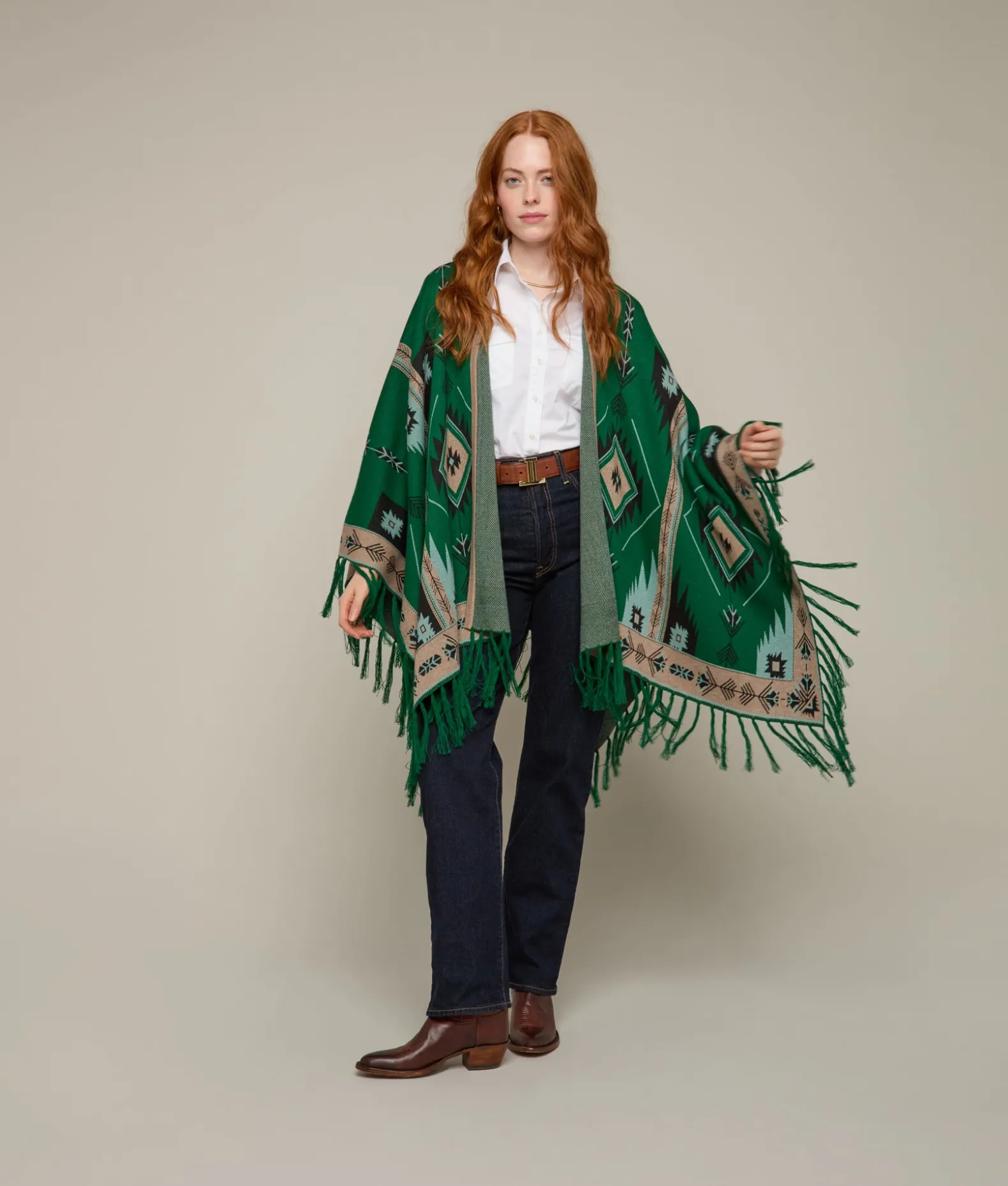 Women Lucchese Capes|Outerwear*Lightweight Alpaca Cape