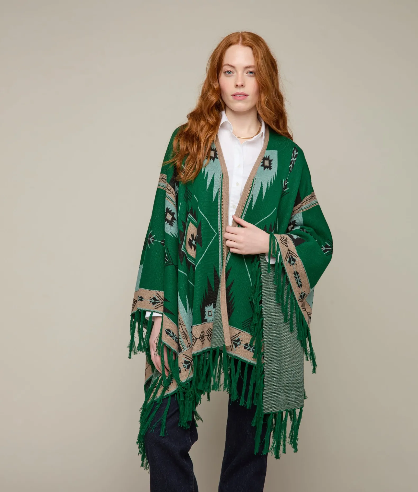 Women Lucchese Capes|Outerwear*Lightweight Alpaca Cape