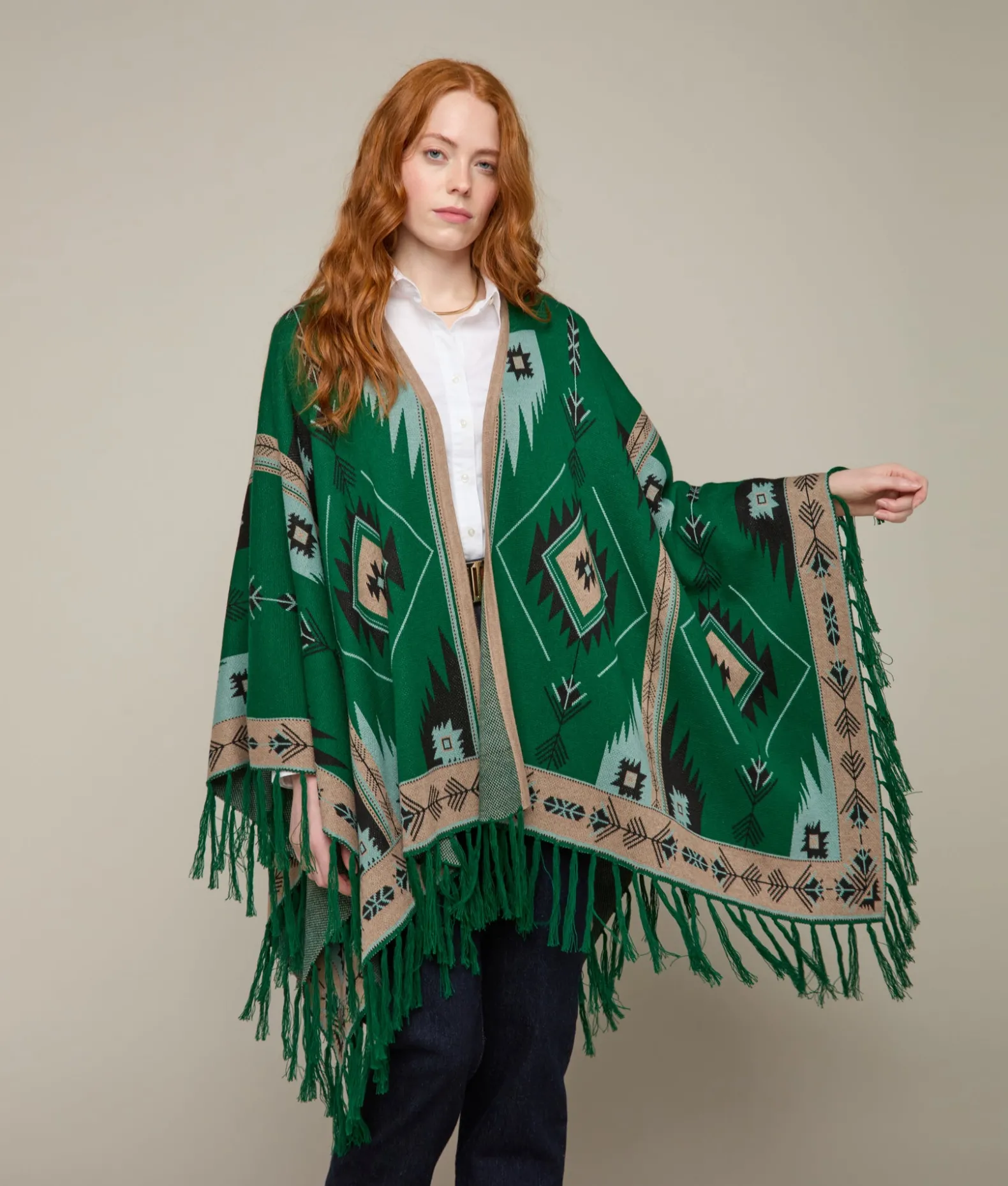 Women Lucchese Capes|Outerwear*Lightweight Alpaca Cape