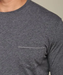 Lucchese Tops*Long Sleeve Bar Stitch Tee