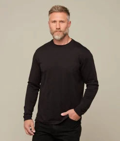 Lucchese Tops*Long Sleeve Pima Cotton Tee