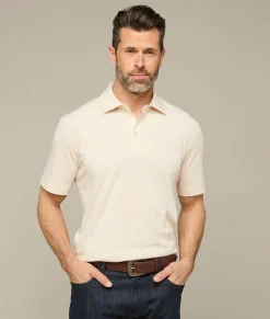 Lucchese Tops*Pima Blend Polo