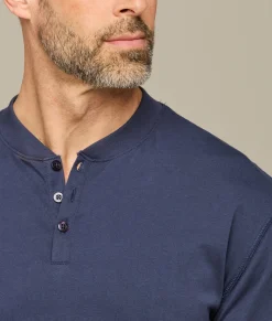 Lucchese Tops*Pima Cotton Henley