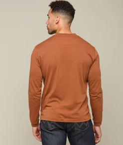 Lucchese Tops*Pima Cotton Henley