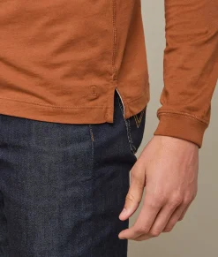 Lucchese Tops*Pima Cotton Henley