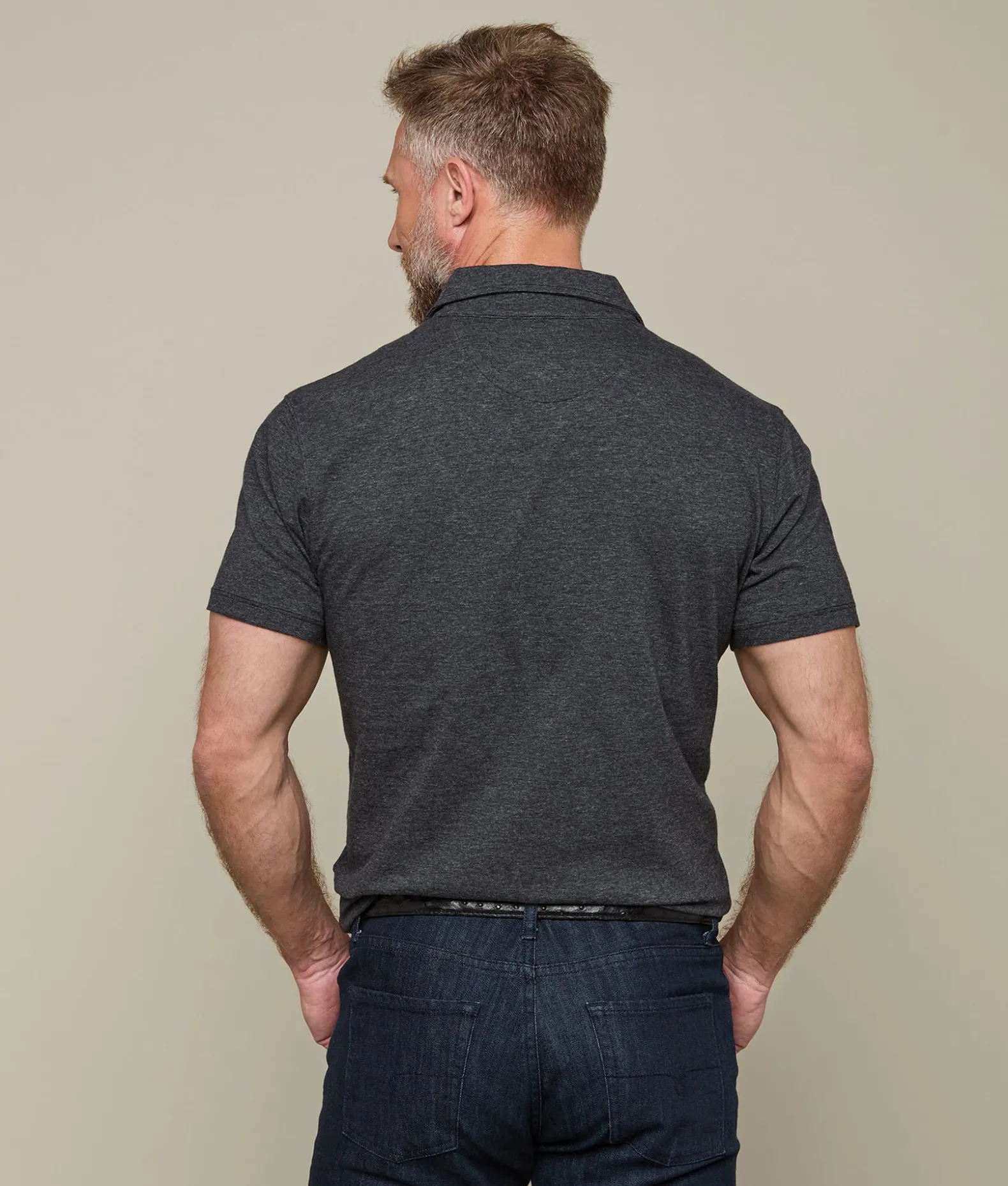 Lucchese Tops*Pima Cotton Polo