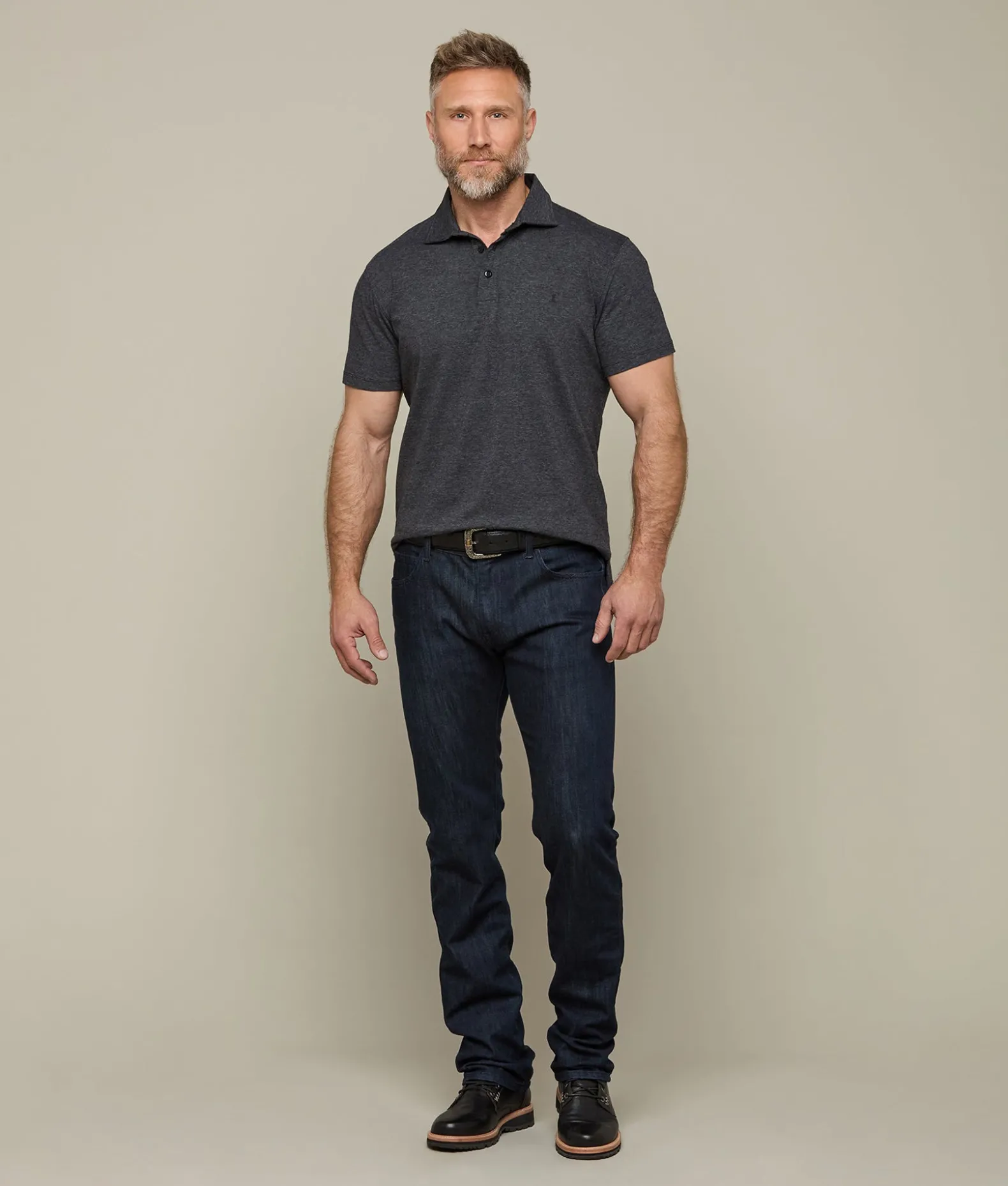 Lucchese Tops*Pima Cotton Polo