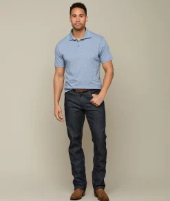 Lucchese Tops*Pima Cotton Polo