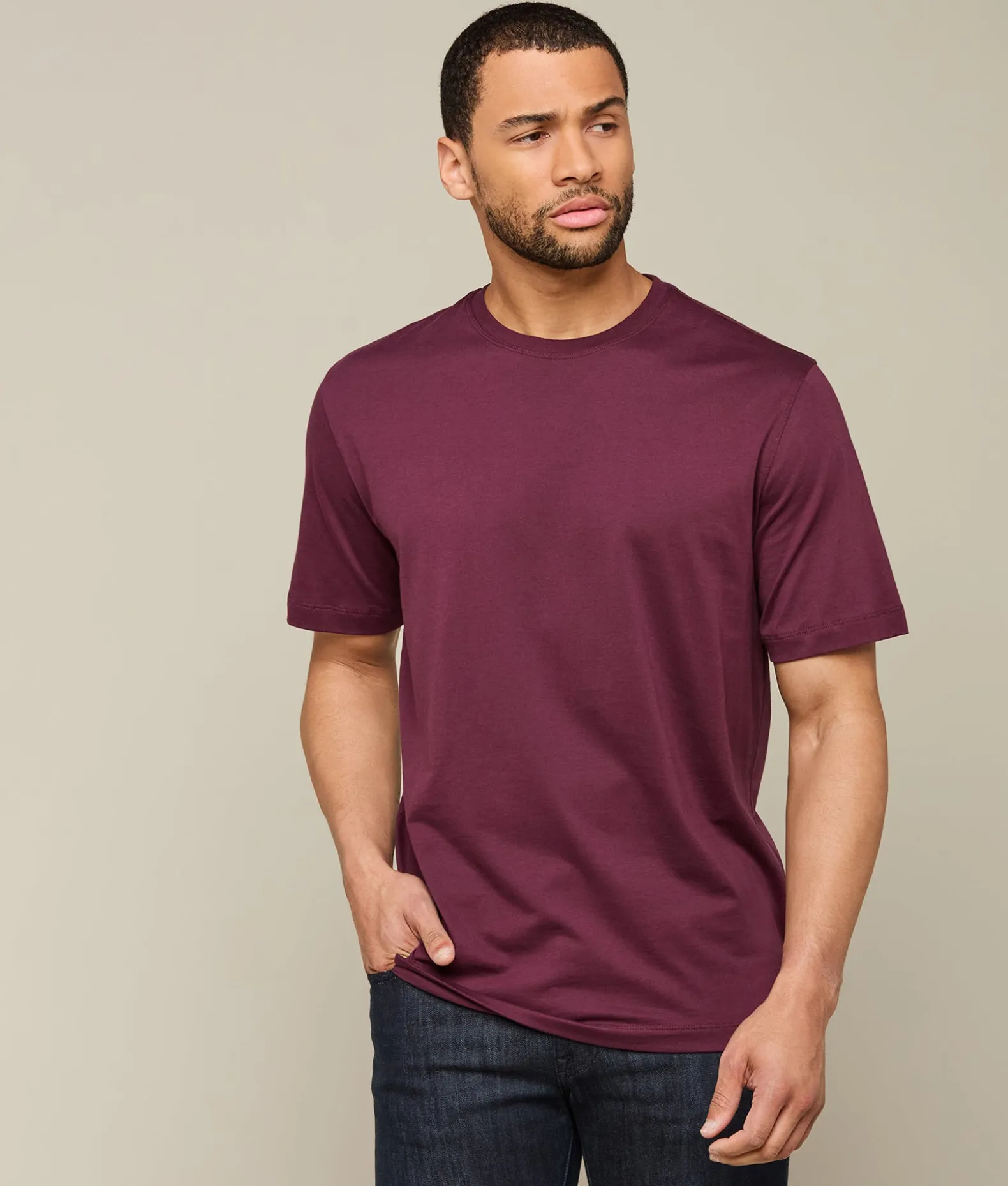 Lucchese Tops*Pima Cotton Tee