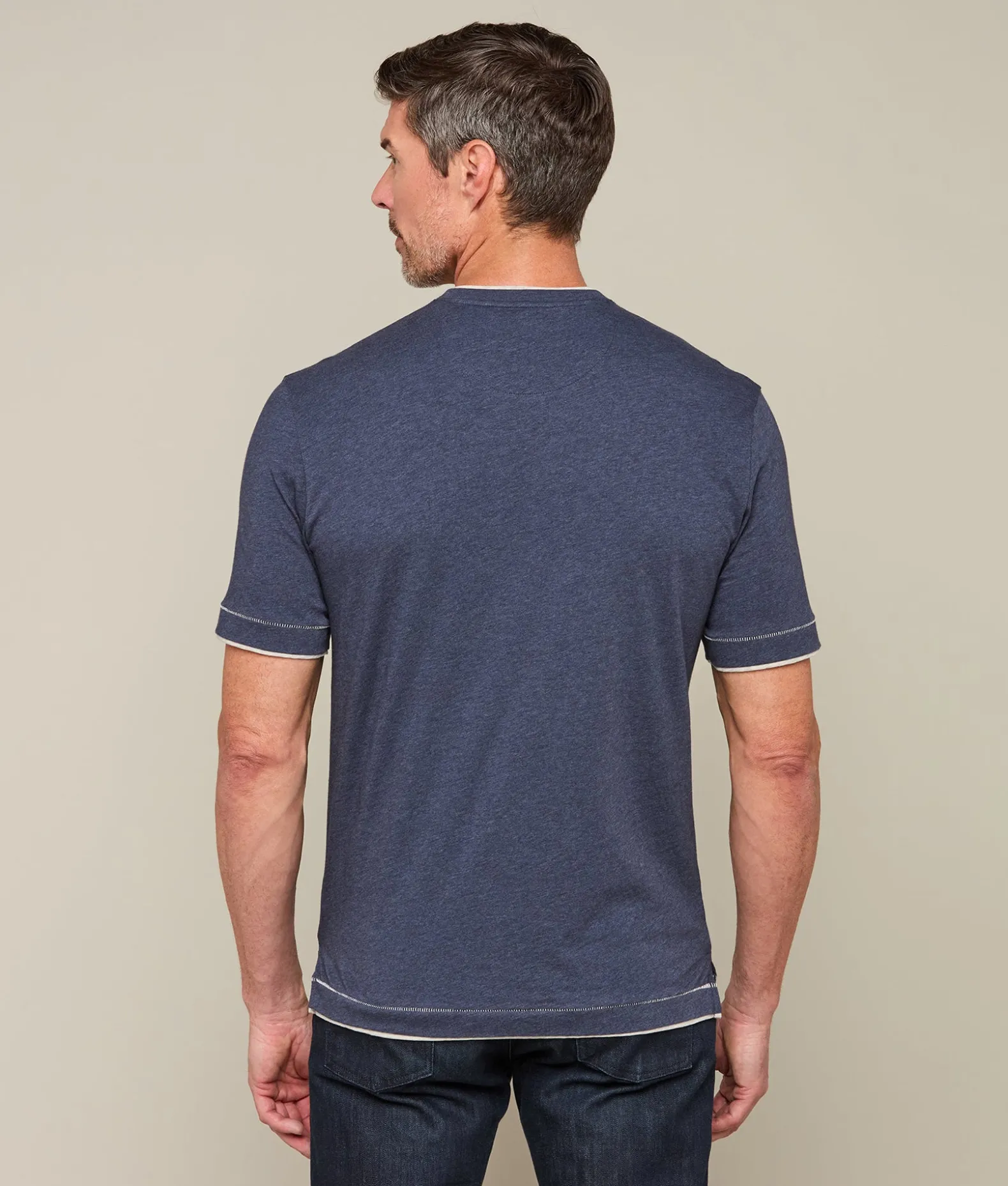 Lucchese Tops*Pima Cotton V-Neck