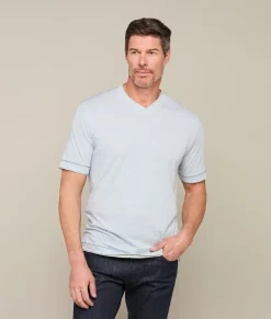 Lucchese Tops*Pima Cotton V-Neck