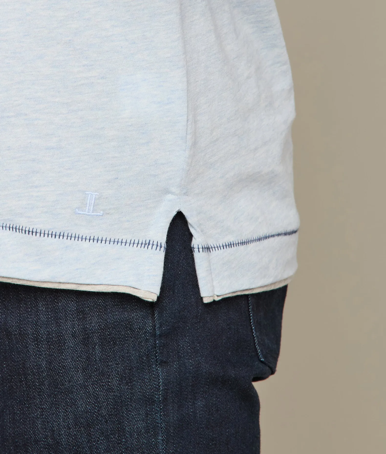 Lucchese Tops*Pima Cotton V-Neck