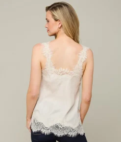 Women Lucchese Tops*Megan Coco Bias Cami